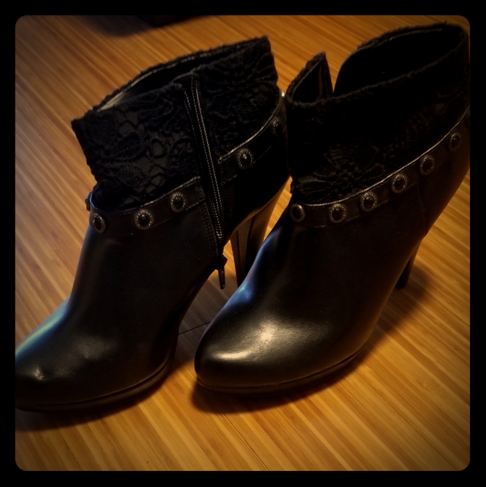 Black Ankle Booties